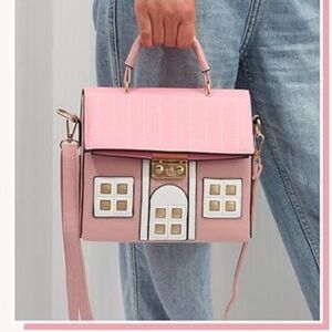 Pink house purse new